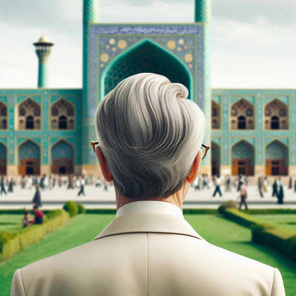 پروفسور جهانگرد در میدان نقش جهان